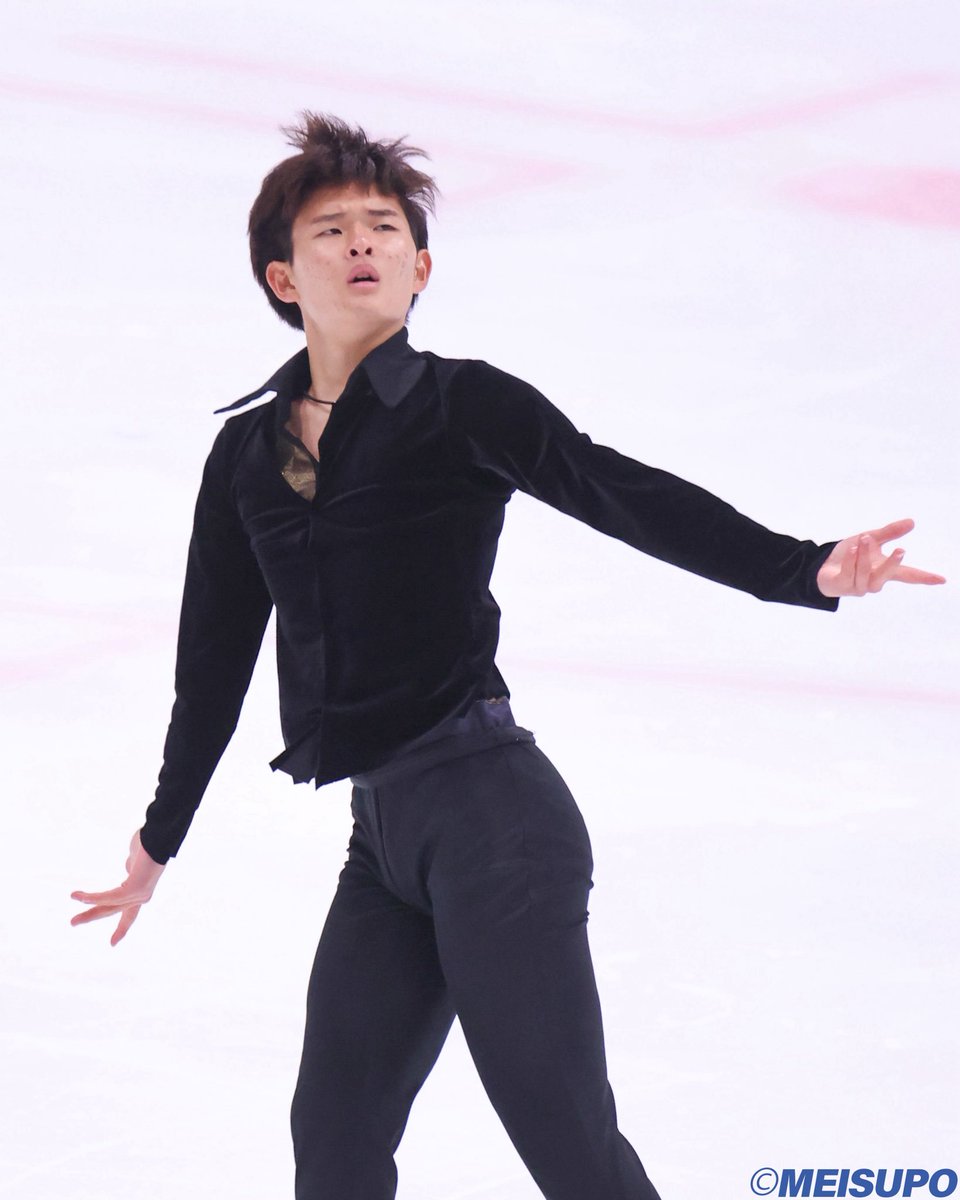 meisupo_figure's tweet photo. #東京選手権　シニア男子ＳＰ

#周藤集
65.92

#フィギュアスケート #figureskating #明治 https://t.co/ltz9Jn5TZt
