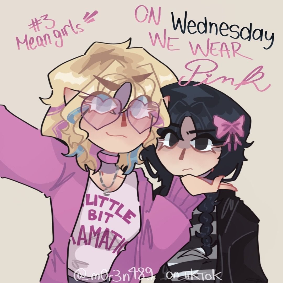 M0r3n4draws456's tweet photo. "On wednesday we wear pink 🎀"

Day 3- Mean Girls

#wenclair https://t.co/qvv6PaIk7C
