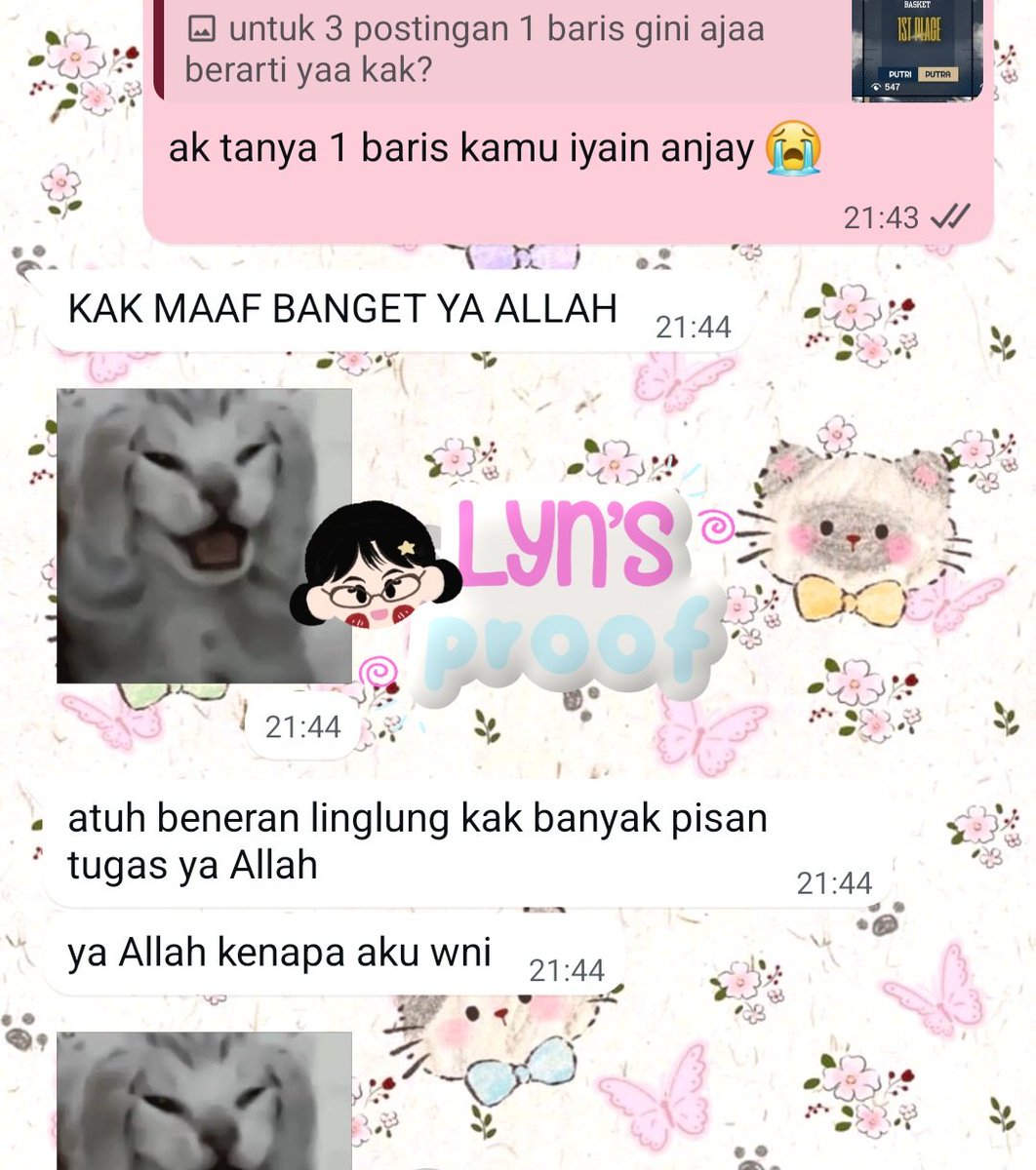 mosqitz's tweet photo. pov: misskom 😣 tapi lucu &amp; at the same time kasian jg custnya overwhelmed 😭💥 https://t.co/KbxzgG02PP