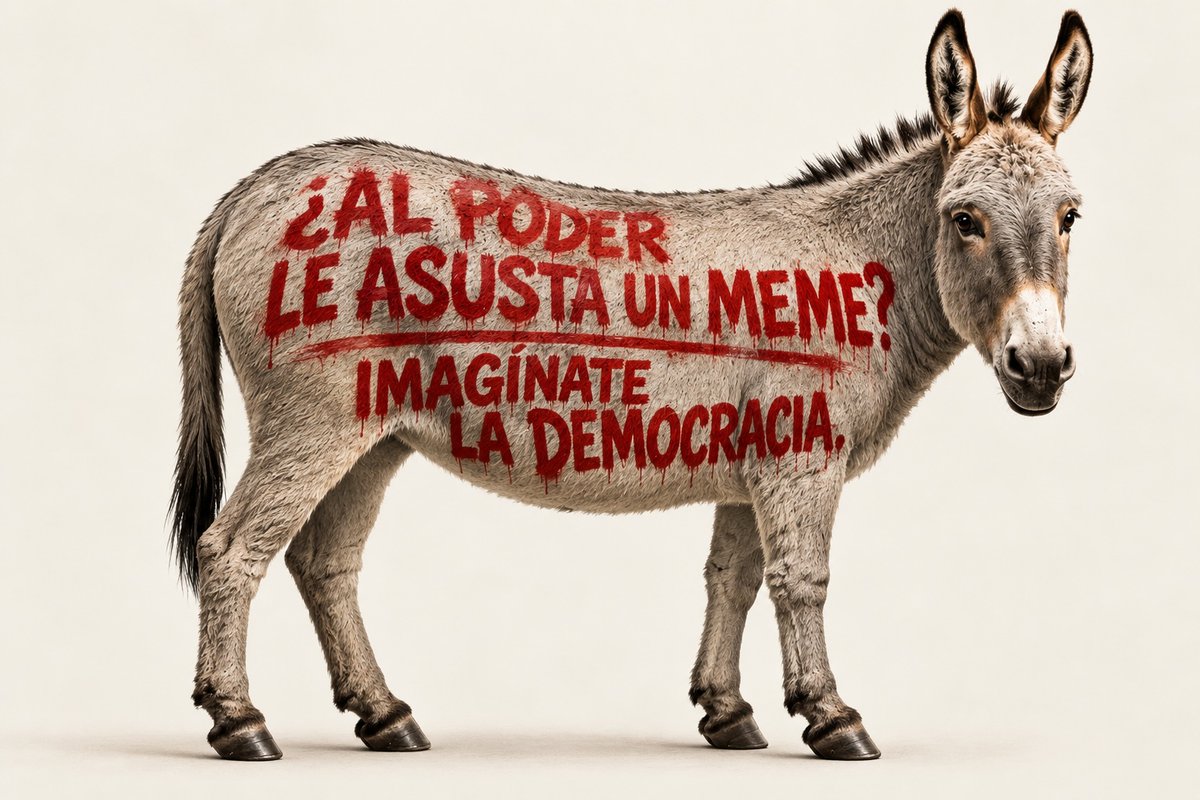 SocCivilMx's tweet photo. ¿Un meme pone nervioso al poder? 🫏

Imagínate una ciudadanía que pregunta, critica y se ríe.

Eso se llama democracia.

#PrimeroLasFamilias #NoMásPoderAlPoder #FueElEstado