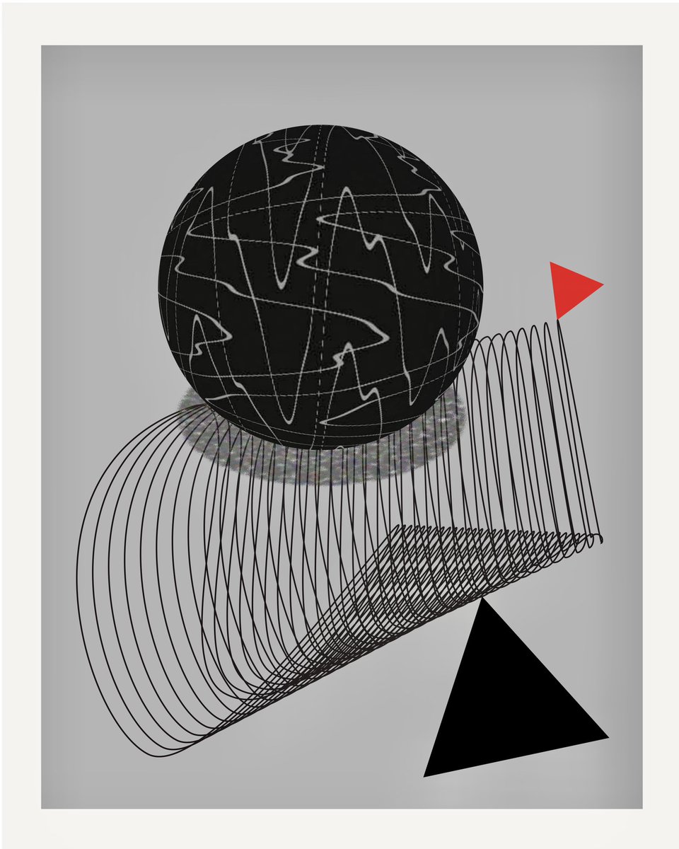 vivian_gallery's tweet photo. Spent my morning creating with My Signature Sphere #228
âSphere of Tanglesâ
A sphere woven with tangled lines, reflecting the complexity and chaos of lifeâyet finding harmony within it.
#NFT #SphereArt #GeometricAbstract #VivianGalleryArt https://t.co/k4cOn3mFHO