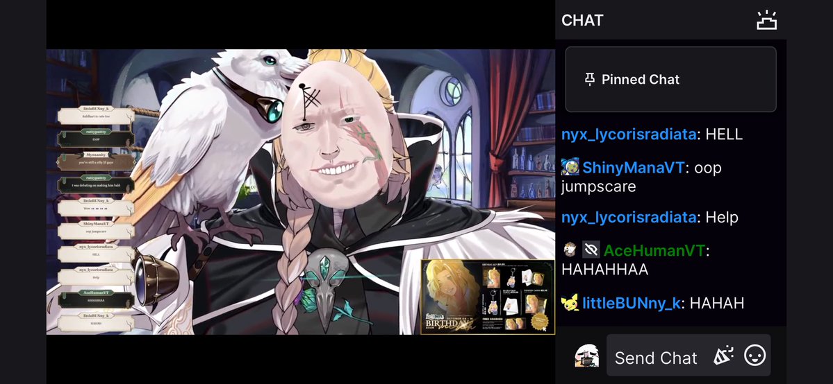 lycorisradiatah's tweet photo. #LockhartLive happy birthday egg man https://t.co/nEtqCgMFy3