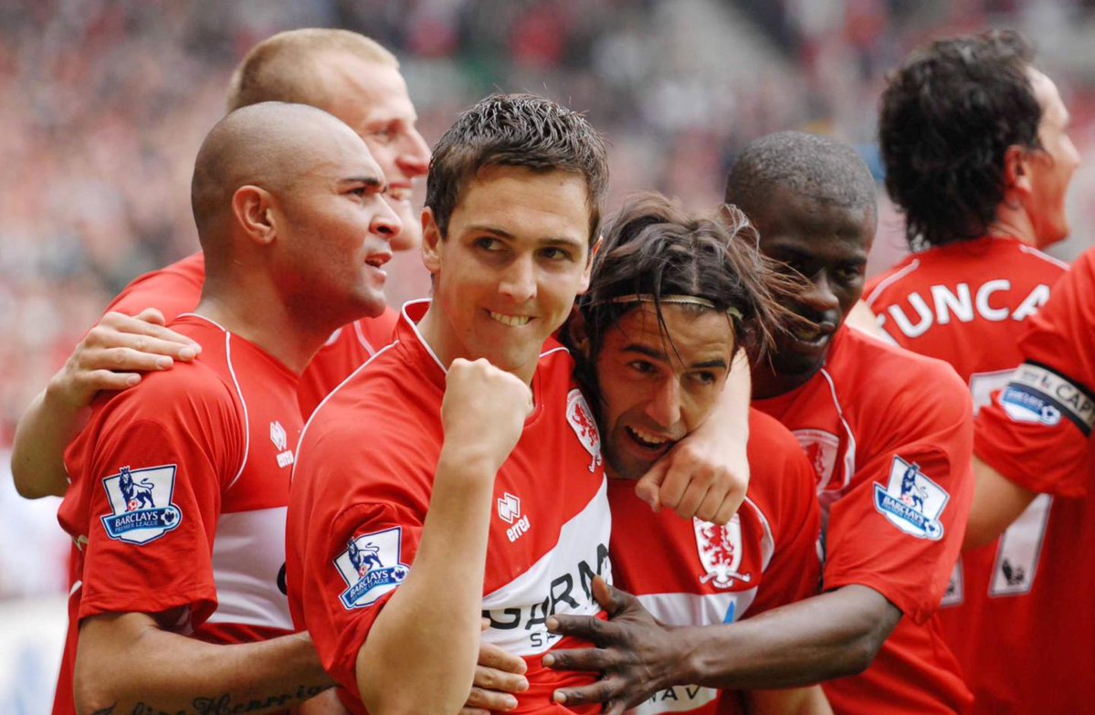 EstibadorP's tweet photo. Goalscorers: Stewart Downing 16 PEN, 58, Afonso Alves 37, 60, 90, Adam Johnson 70, Fabio Rochemback 80, Jeremie Aliadiere 85, Elano 87

Elano 
El ano.

Mayo 2008.

Middlesbrough 8 
Manchester City 1 https://t.co/mr42PpOS8A