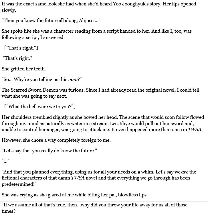tsukithewriter's tweet photo. #ORVReTL The team was asked to do a draft of the confession scene. Kim Dokja painting himself in the worst light imaginable still hurts so much. He feels so raw here without all his pretenses. https://t.co/vZfSCzId3y