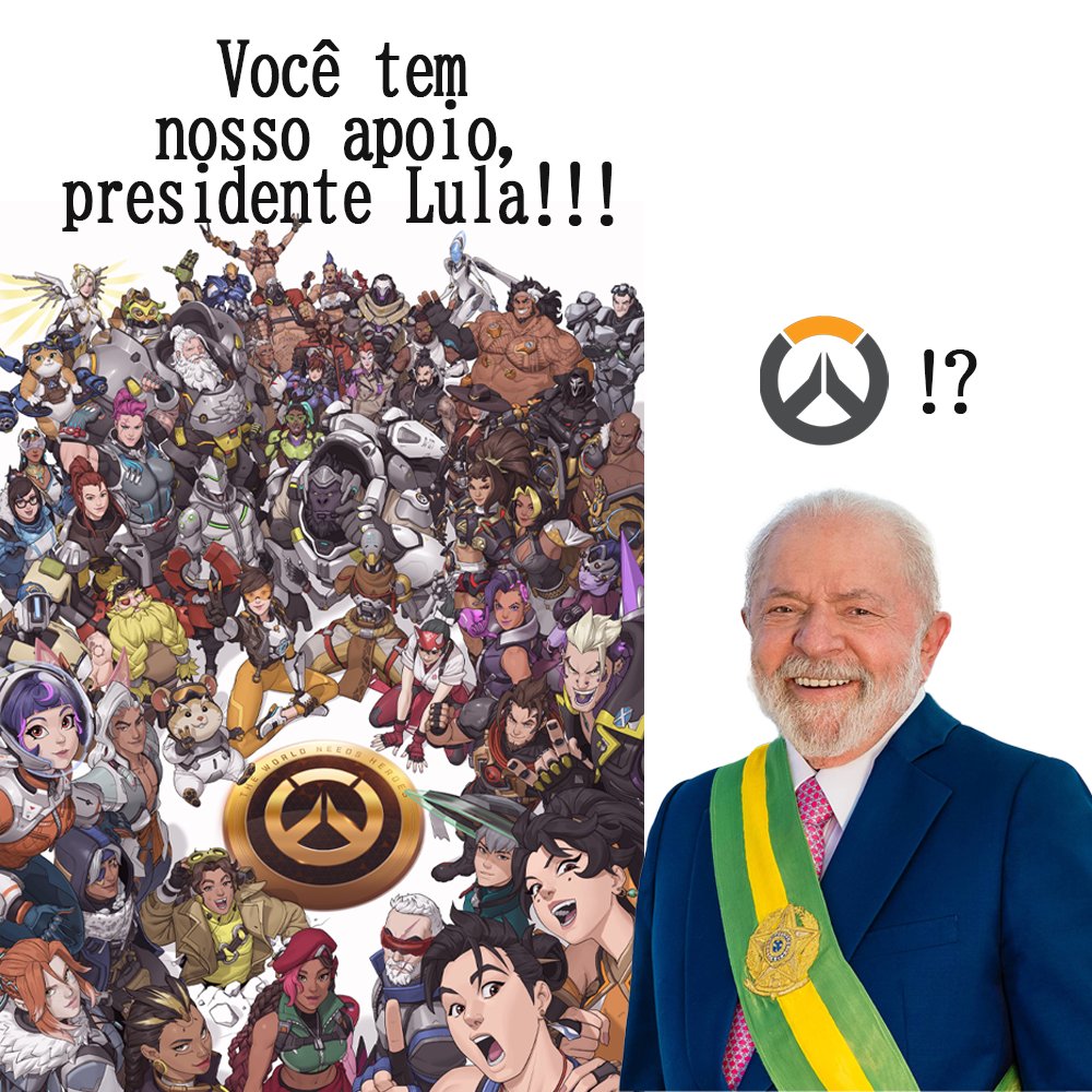 ValdirFTG's tweet photo. também versão overwatch https://t.co/hTyRgYiah5