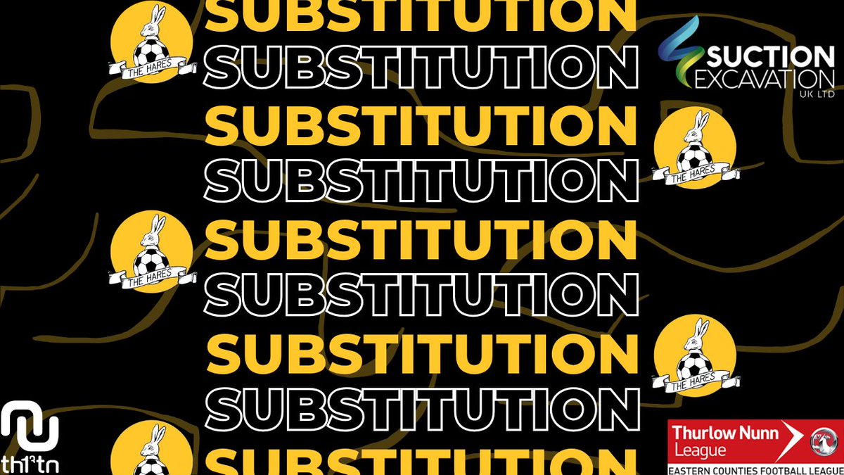 UpTheHares's tweet photo. SUB: Flo Tsaguim replaced Reuben Marshall (70') https://t.co/laJWMcYUyq