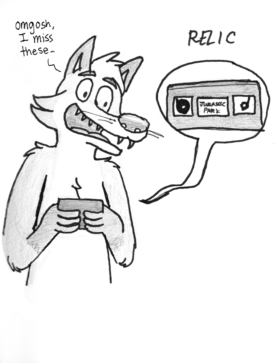 FrankCookiefox's tweet photo. Inktober Day 2: Relic

Ted remembers these VHS tapes back in the old days! 🦊📼

#Cartoons #FrankCookiefox #Inktober2026 #relic #vhs #vhstape #ted #anthro #character #oc #fox #sketch https://t.co/63Iu4hM6yy