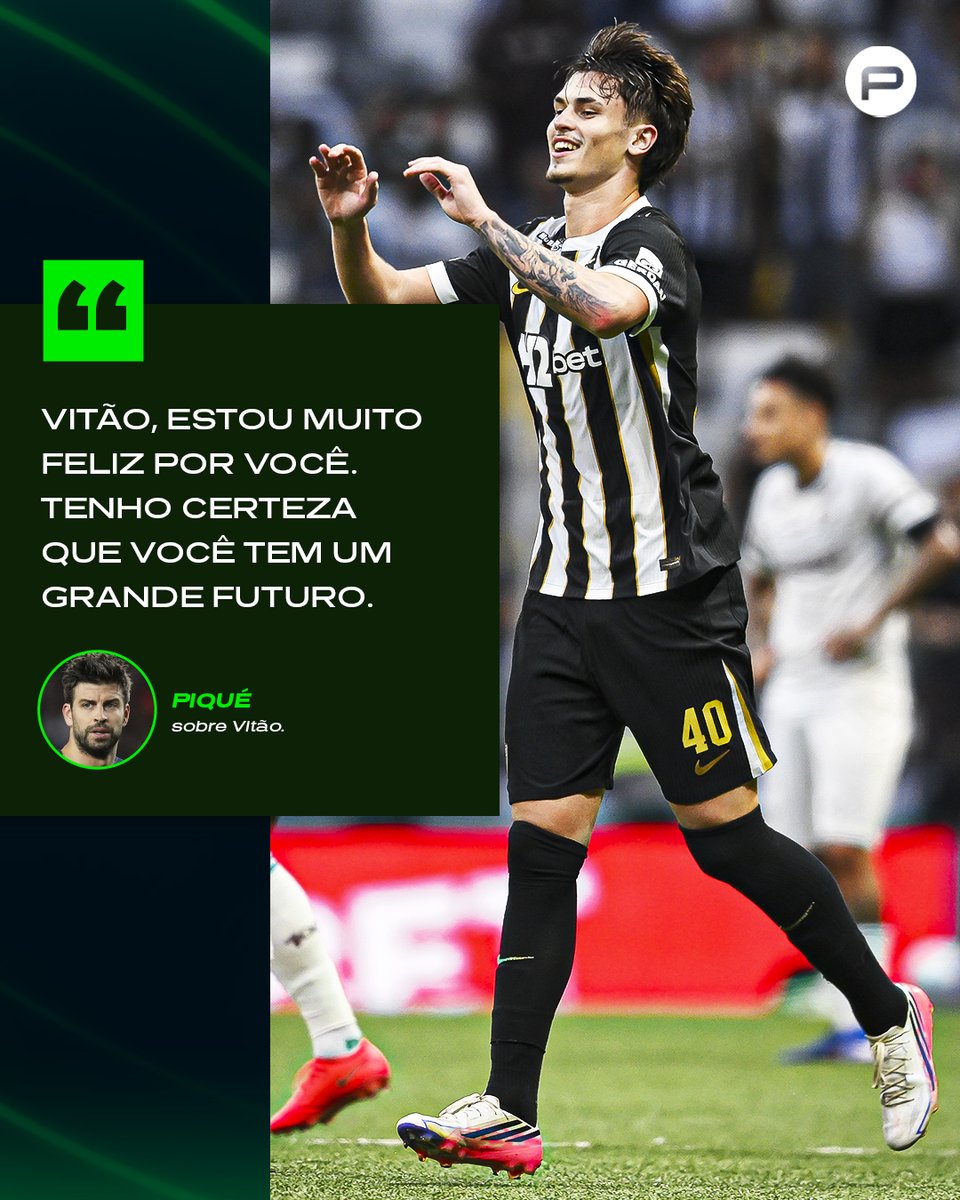 canalpremiere's tweet photo. DO GALO PARA OS HOLOFOTES!

Vitão vem se destacando com a camisa do Atlético e recebeu um alô especial de ninguém menos que Gerard Piqué. O ex-zagueiro espanhol elogiou o jovem defensor e afirmou que acredita em um grande futuro para ele.

📸 Getty Images

#Vitao #AtleticoMineiro https://t.co/l2oqkBO8Qd