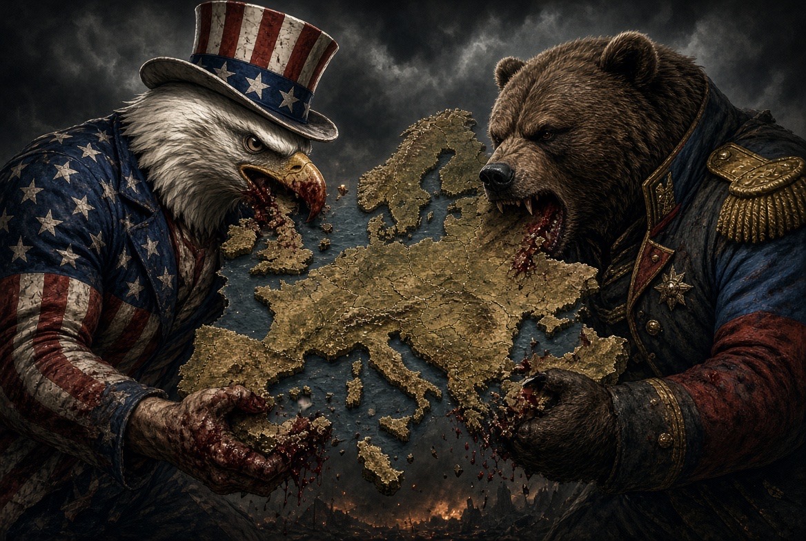 DrDemirdasEn's tweet photo. 🇺🇸Trump, “Depolarınızdaki dizeli piyasaya sürün yoksa size dizel vermem.” diye 🇪🇺AB’yi tehdit etti.

Çaresiz, AB diz çöktü.

Rusya ve Amerika arasında pestil olan Avrupa, cepten yemeye başlıyor. 

Bu kış 🇪🇺 için zor geçecek.

(Trump’ı dinleyen liderlerin yüz ifadelerine dikkat.) https://t.co/1M5WuhYR1f