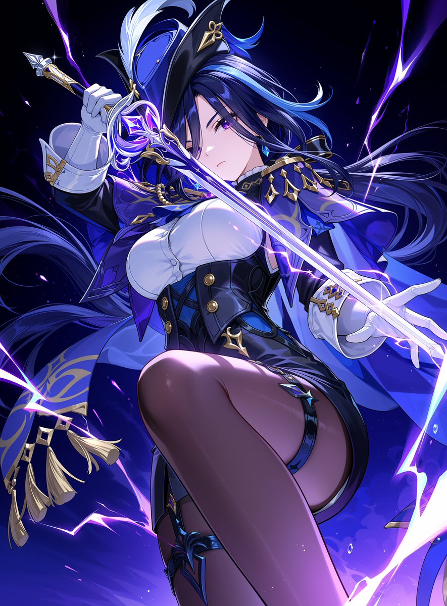 leiria_illust's tweet photo. クロリンデさん https://t.co/pVtDkxCAJO