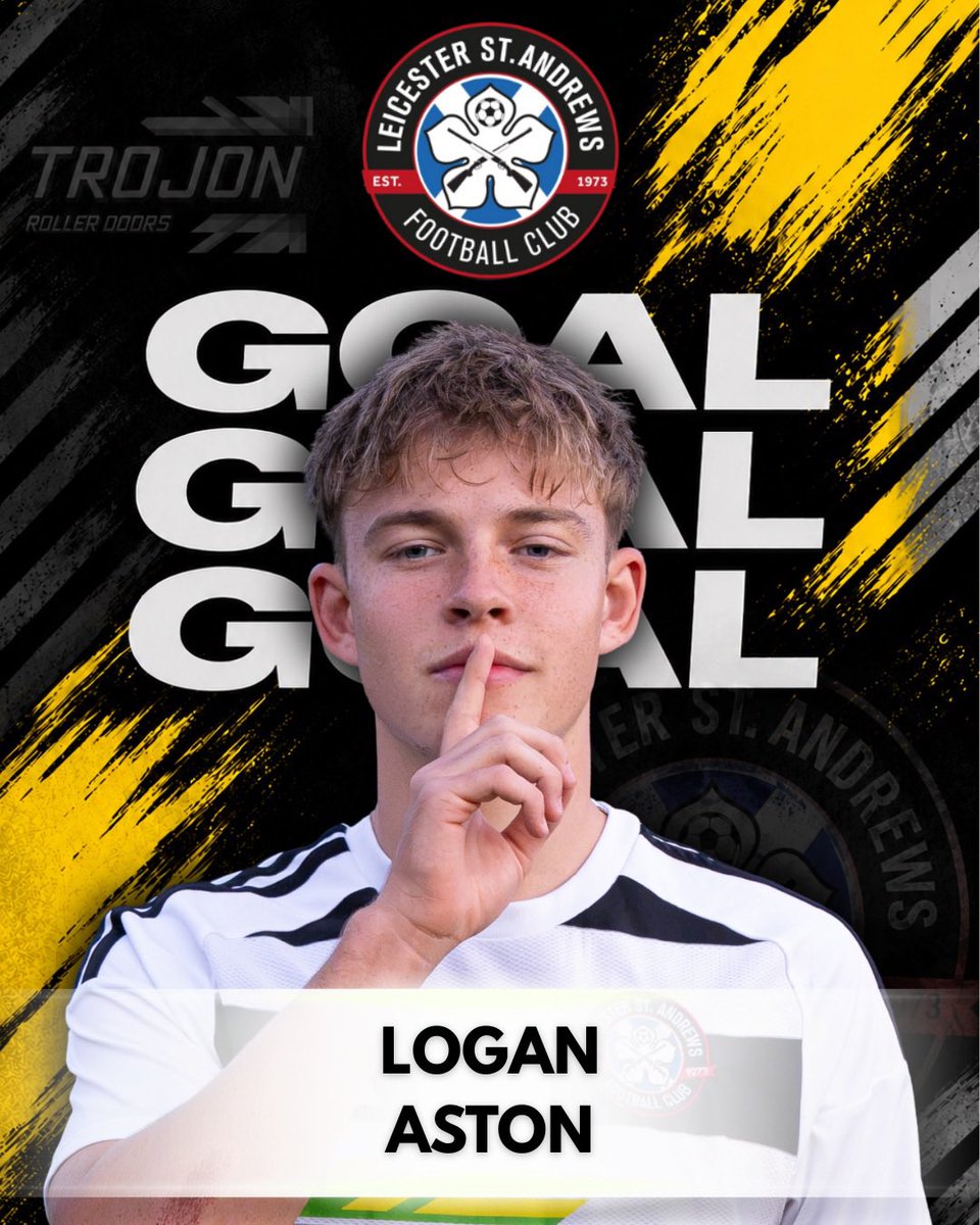 Standrewsbar's tweet photo. ⚽️ GOOOOOOAAAALLLL DREWS!!
75’ | @KirbyMuxloeFC 0–2 Drews
WHAT A MOMENT! 🙌🏻
LOGAN ASTON doubles the lead with a goal ON HIS DEBUT! ⚫️⚪️🔥
Corey Bucalossi ⚽️
Logan Aston ⚽️
KIRBY MUXLOE 0–2 DREWS
⚫️⚪️ #UpTheDrews #Drews #LSAFC https://t.co/bHvSZ563Ko