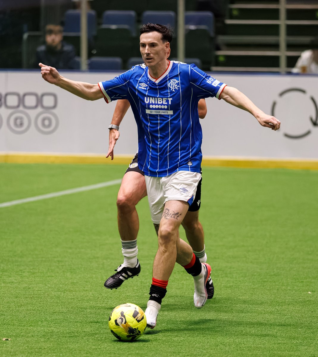 RangersFC's tweet photo. 📸 @spfl Tennent’s Sixes action at Braehead.

💙 A 7 - 3 victory over St Mirren for the Gers.

👊 Next up, Celtic. https://t.co/LuSL14r1hv