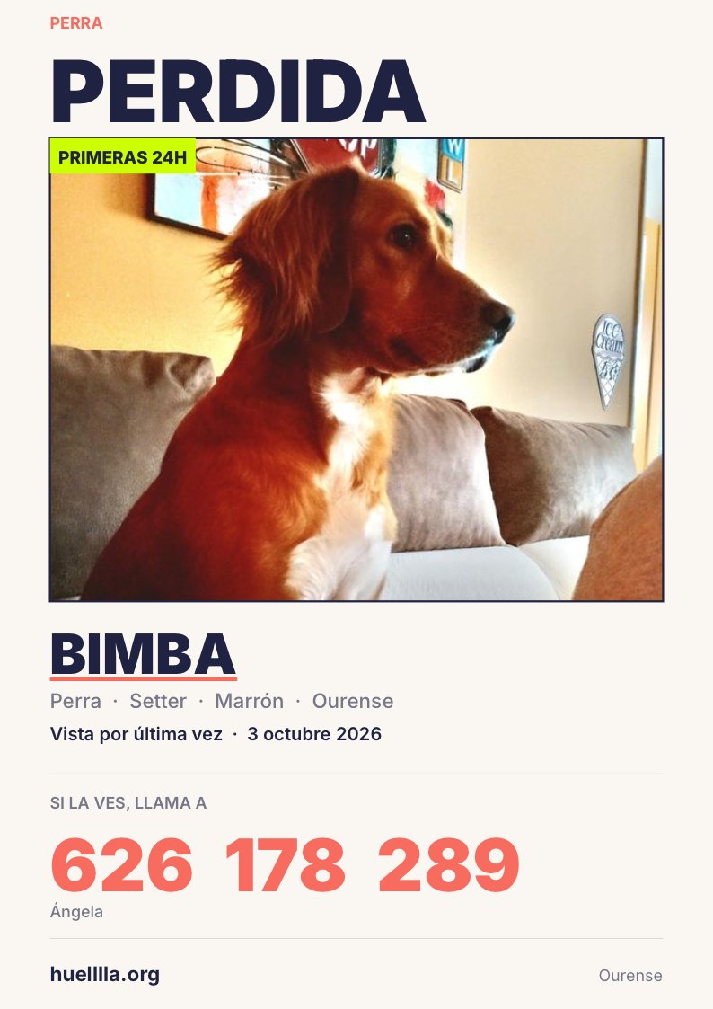 huelllla's tweet photo. URGENTE!

Son dos Lala y Bimba, van perdidas en #Gustei una parroquia de #Coles, #Ourense. Se han perdido hoy!

https://t.co/jDJITDXEFl https://t.co/gakVrJgv8M