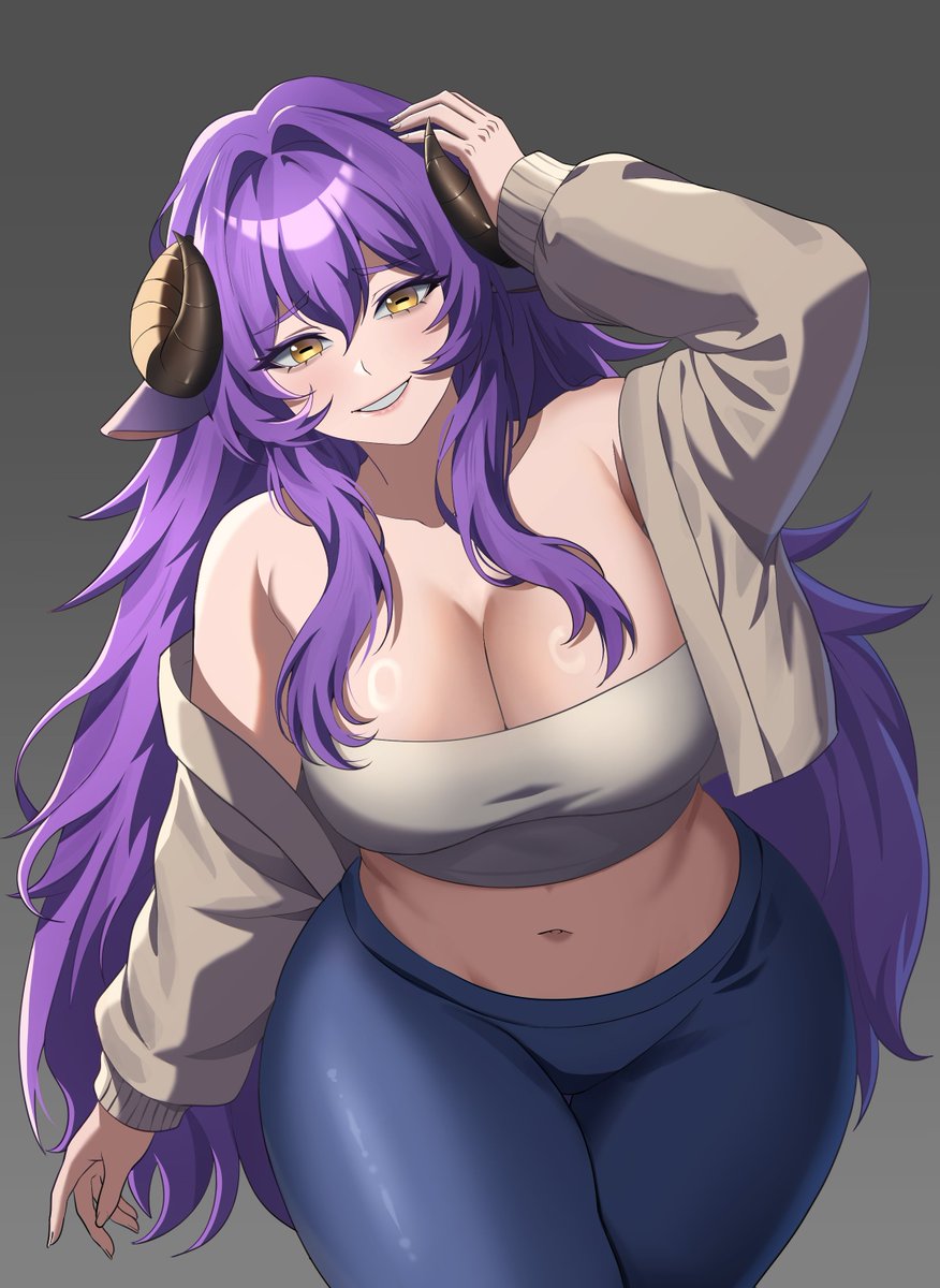 Heruka44's tweet photo. Commission finished!
Just completed this piece for @BelluaVT  💜

Really enjoyed working on her character, especially the expression and colors!

Thank you so much for commissioning me! 🐏💜

#velvettart https://t.co/uhkCUfxw1l