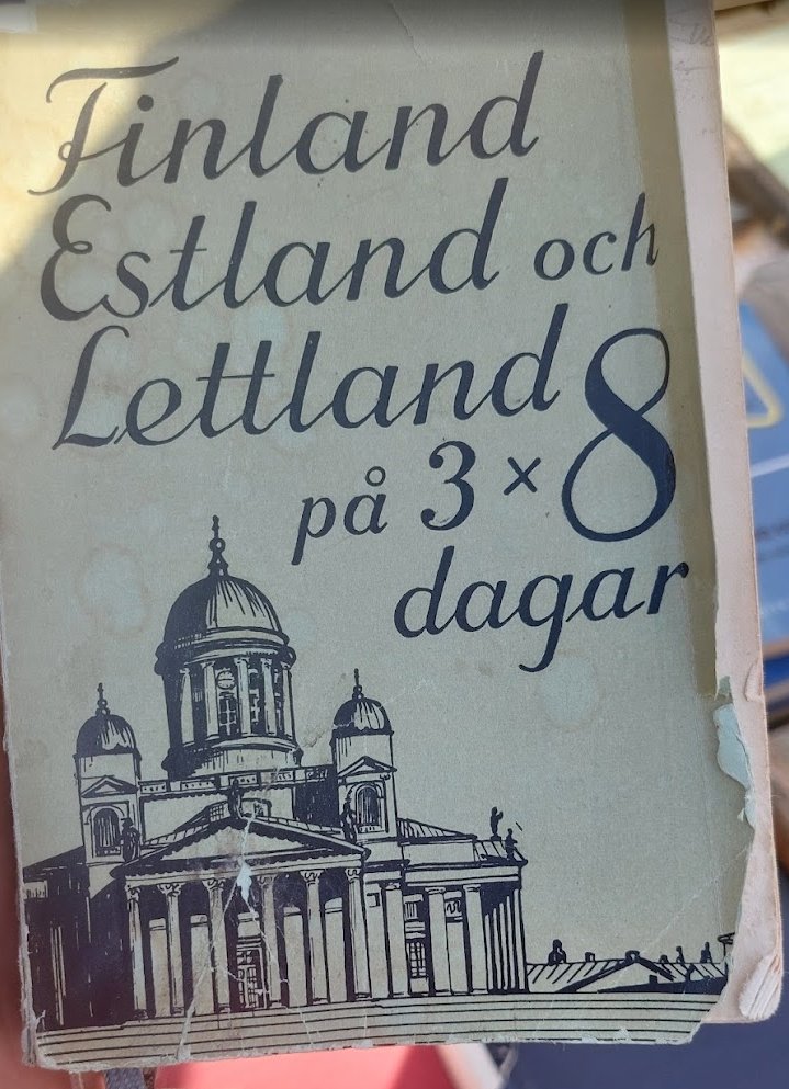 murlenial's tweet photo. I found this gem from the 1930s at a local Flohmarkt. Here's to hoping that Vova doesn't read Swedish. https://t.co/evHaYxrqyc