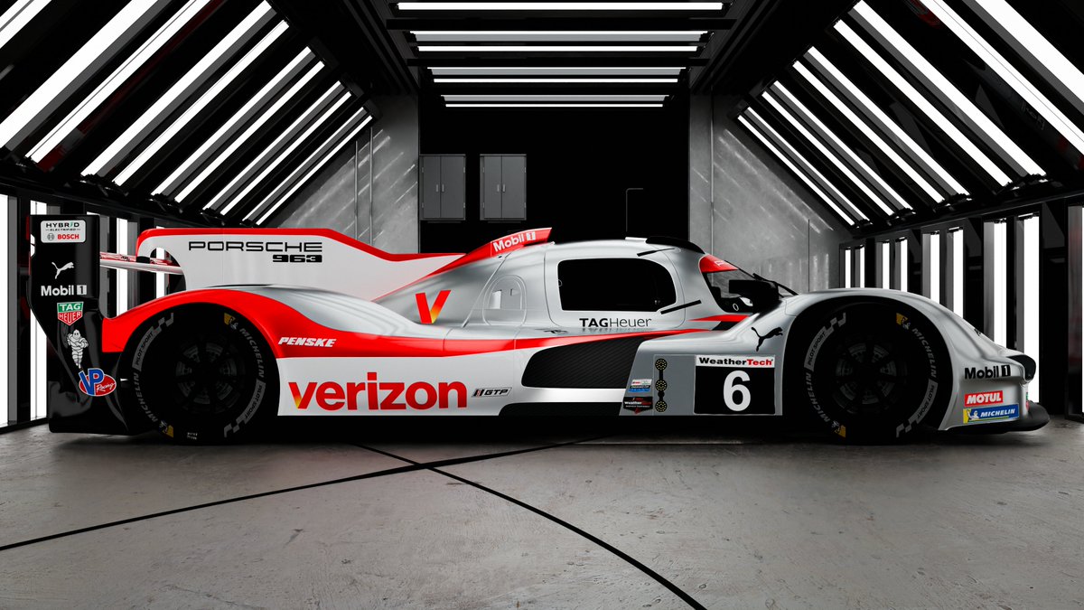 dr_designmotor's tweet photo. Verizon Porsche 963 Livery Concept
During this year, @Team_Penske has produced some throwback liveries for the celebration of the 60th anniversary. One of the most beautiful livery was the Indycar @Verizon metal.
#Imsa
#porsche 
#penskeracing 
#penske 
#petitlemans https://t.co/kDy2m6XJWW