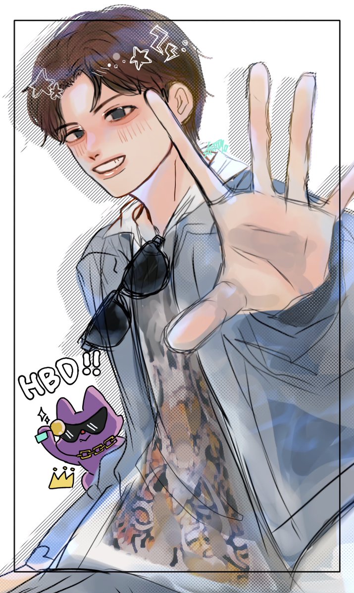 s_m_s258's tweet photo. お誕生日おめでとうございます！🎂🎉

#HBD_RYUKI
#King_the_birthday22
#MAZZELファンアート https://t.co/FphosHbiwh