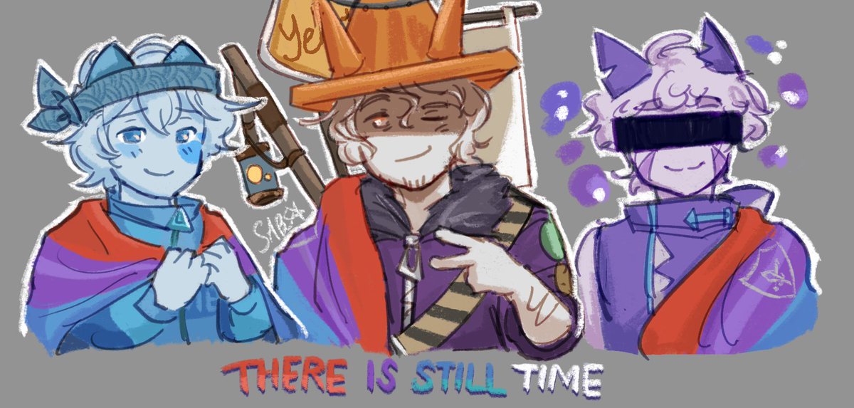 sabsplaysphight's tweet photo. transgear trio ❤️💜💙🏳️‍⚧️

#phighting 
#transgear https://t.co/vPcyPIbdZx