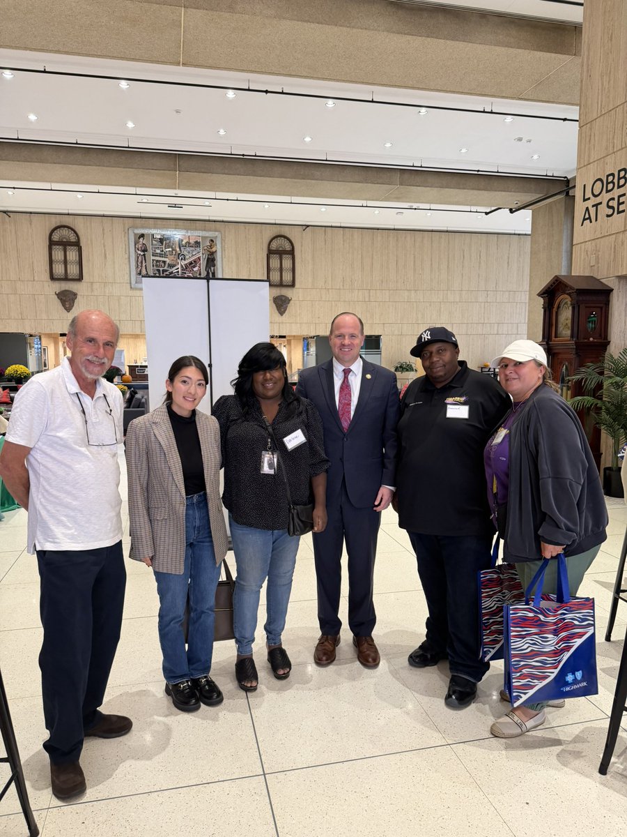 RepTimKennedy's tweet photo. Organized labor is the backbone of Western New York.

Working people deserve more than a promise that they will be safe on the job. They deserve strong workplace protections, effective enforcement, and a workers’ compensation system that supports them and their families when they are injured.

I am so grateful for all my friends in labor, with a special shout out to @WNYALF President Denise Abbott and Niagara/Orleans Central Labor Council President Jim Briggs, who fight tirelessly for workers and their families. Protecting working people means standing with those who show up every day to fight for safer workplaces, stronger protections, and the dignity every worker deserves.