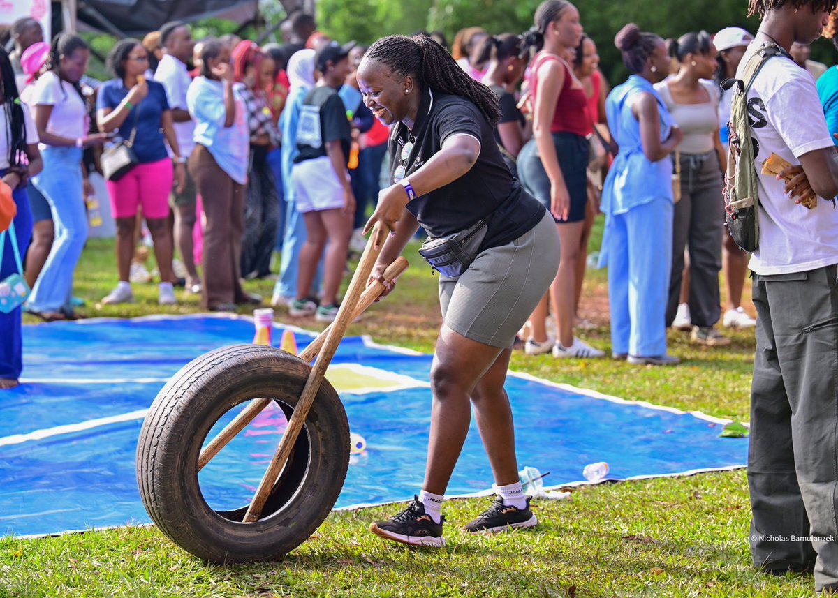 bamulanzeki's tweet photo. If you're not at Ndere Centre today, you're missing! 😅
Qweshunga Day 2026 , 6th Edition is ON! Traditional games, laughter, storytelling, good food and a night rave to close it all.Let's go play like kids again!

🎧 Winnie Nwagi live + DJs City Girl, Crysto, Anselm & more
 #QweshungaDay2026 #Qweshunga6 #CaptainMorganxQweshunga