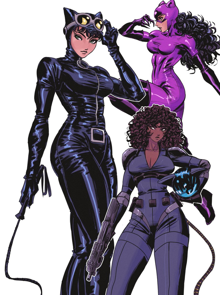 F3LLAAA's tweet photo. Catwoman https://t.co/PjJq87cpIS