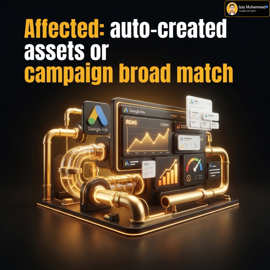 izazgoogleads's tweet photo. Google planned to finish AI Max auto-upgrades by the end of September for Search campaigns using
automatically created assets or the campaign-level broad match setting.
.
.
.
.
#GoogleAds #AIMax #SearchCampaigns #PPC #GoogleAdsUpdates https://t.co/meH6COX8PL