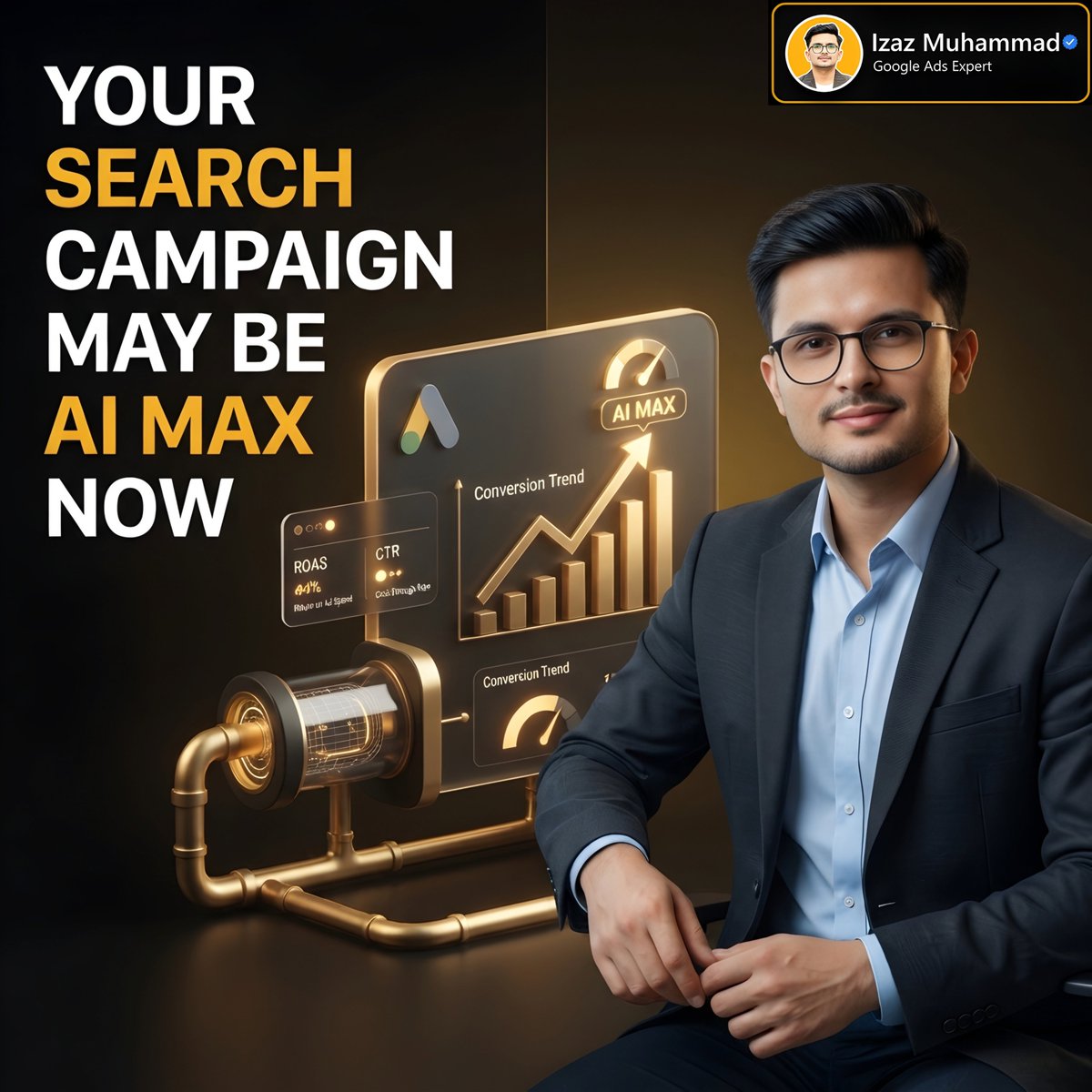 izazgoogleads's tweet photo. Google planned to finish AI Max auto-upgrades by the end of September for Search campaigns using
automatically created assets or the campaign-level broad match setting.
.
.
.
.
#GoogleAds #AIMax #SearchCampaigns #PPC #GoogleAdsUpdates https://t.co/meH6COX8PL