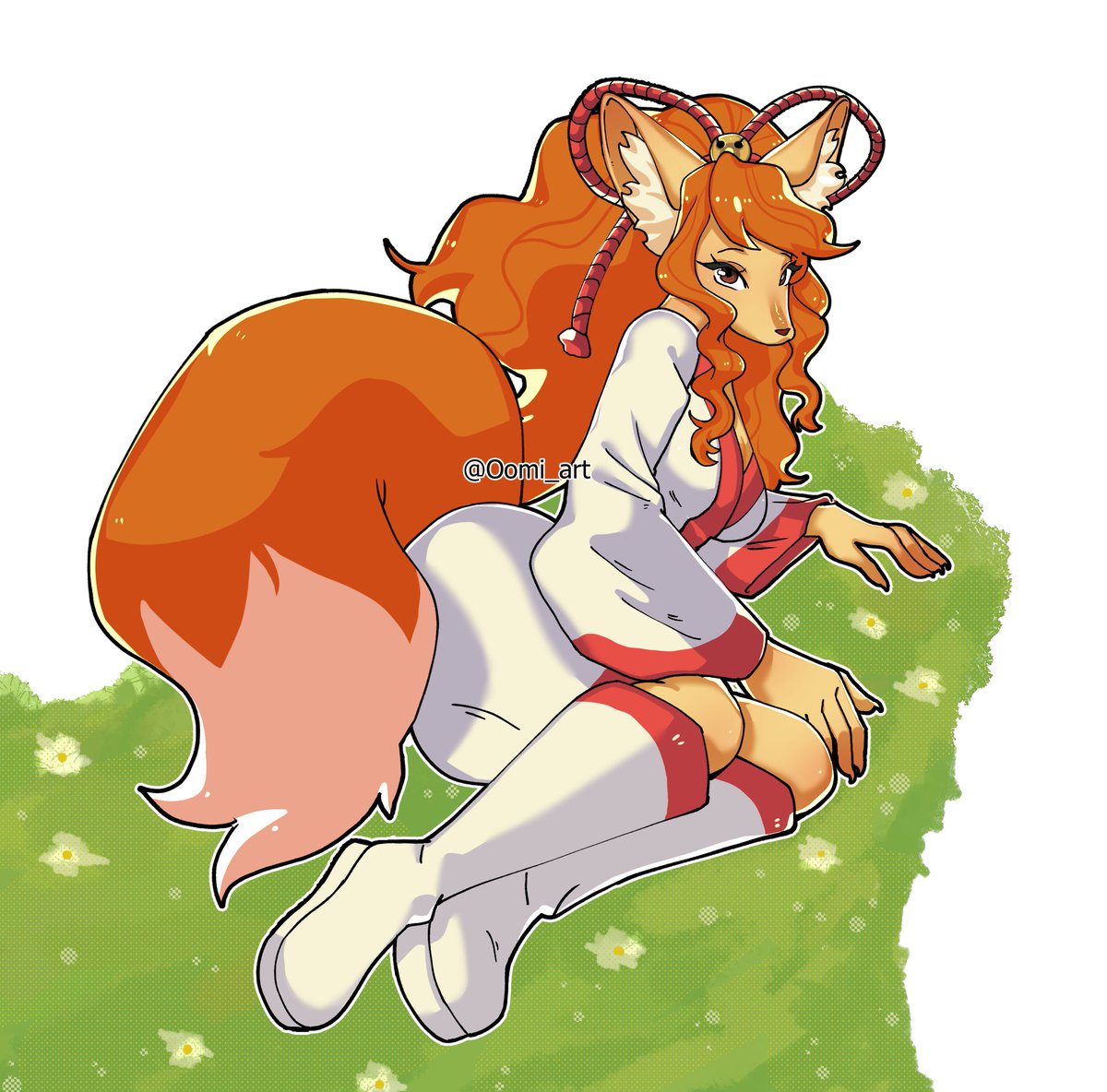 Oomi_artt's tweet photo. She's cute, isn't she?

#ceroba #commission #UndertaleYellow https://t.co/eqfpIETyP5