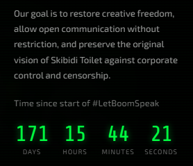 PlungerChannelX's tweet photo. Invisible Narratives have not addressed the community asking them to Let Boom Speak for over 170 days. Boom remains unable to respond after they leaked their DMs with him.
Invisible Narratives continues posting without addressing the concerns from fans disappointed with their actions.