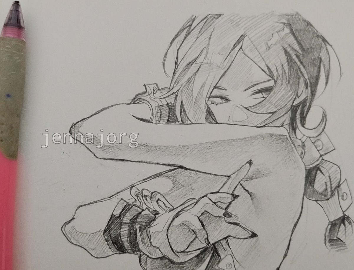 Jonjorg121053's tweet photo. Promeia sketch 
#ZZZ #zzzero #ZenlessZoneZero‌ 
#Promeia https://t.co/GrkmJCD2pT