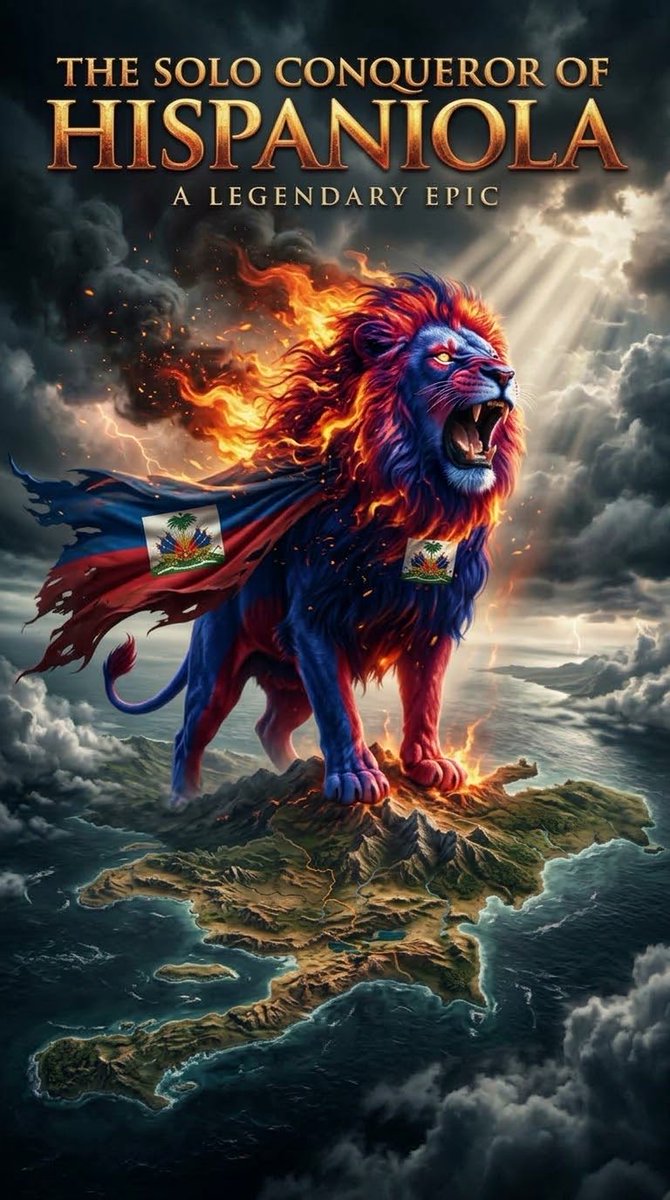 ThaBossgt's tweet photo. @NTelemicro5 You're scared haha. Instead of demanding a rematch to prove yourself, you ran for protection rather than face the indestructible force of the mighty Haitian warriors, who conquered your stadiums, which you didn’t see coming. You’re the prey, and we’re the top predators of Hispan https://t.co/QVSsrmDLTO