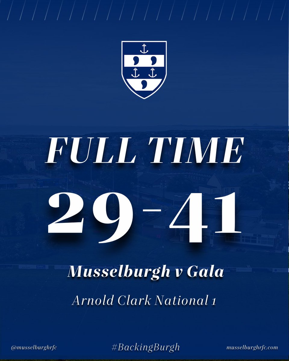 MusselburghRFC's tweet photo. /// FULL TIME
Gala take the win at Stoneyhill
#BackingBurgh https://t.co/rJBC6Qv6C4