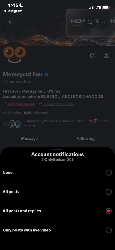 OnlyGodson001's tweet photo. @memepadfun Liked ☑️ RT ☑️ Followed ☑️
@Luck_w3
Manifesting a win 🙏
Thank you ❤️
#MemepadFun #Giveaway #Airdrop #CryptoGiveaway https://t.co/fFqoxYKwdu