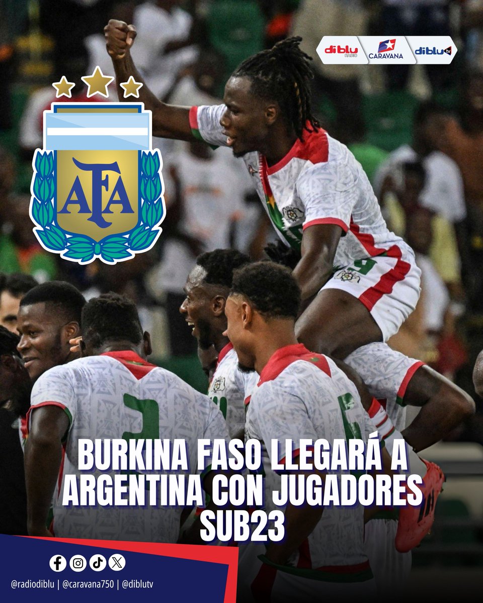 Caravana750's tweet photo. 🇦🇷🇧🇫 ¡OTRO AMISTOSO IMPROVISADO DE CHIQUI TAPIA!

Luego de las desacuerdos logísticos con la AFA, solo un jugador del equipo principal de Burkina Faso se subió al avión para viajar a Buenos Aires. La selección africana viajará con jugadores sub23 que fueron obligados tras cancelar su amistoso contra Malí.

Info: @Romain_Molina