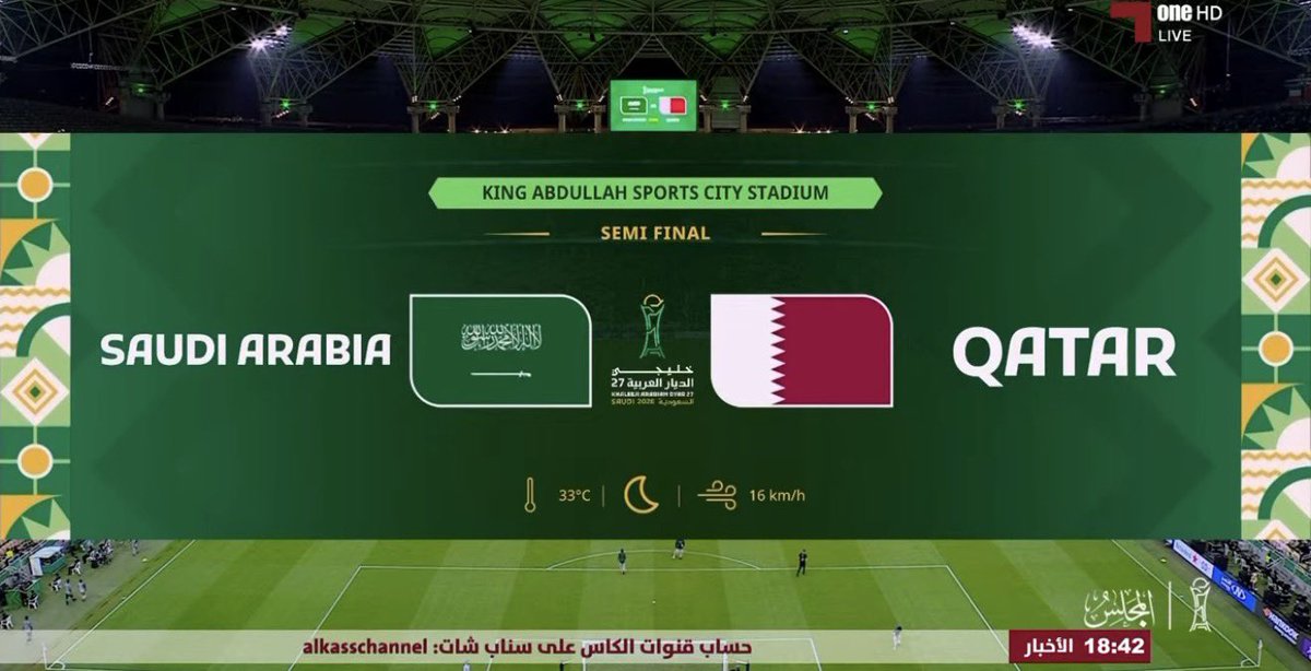 khaled_q28's tweet photo. أنا على يقين 

ان جميع القنوات 
حصلت على تمكين و وصول 
بأعلى معايير جودة الانتاج
من وزارة الإعلام @media_ksa 

لذلك تجد المتابع في كأس خليجي 27 في جدة 
يعيش تجربة بمعايير مونديالية .. ومتأكد أن القادم بيكون أجمل.. والقادم آسيا 2027 بحول الله 🇸🇦🤍 https://t.co/ofFRKHjlvV