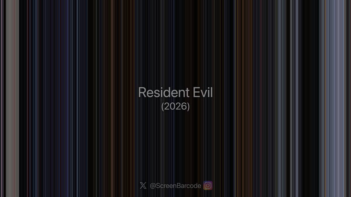 ScreenBarcode's tweet photo. Resident Evil (2026) - Barcode &amp; Poster
Dir. Zach Cregger https://t.co/bqdgKJsrOQ