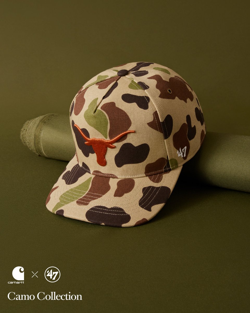 47's tweet photo. Carhartt x ’47. The Camo Collection.

Available for for NCAA, NFL, MLB®, NBA, and NHL at https://t.co/zZ4ZreVdt3 https://t.co/1Z03dWd7yt