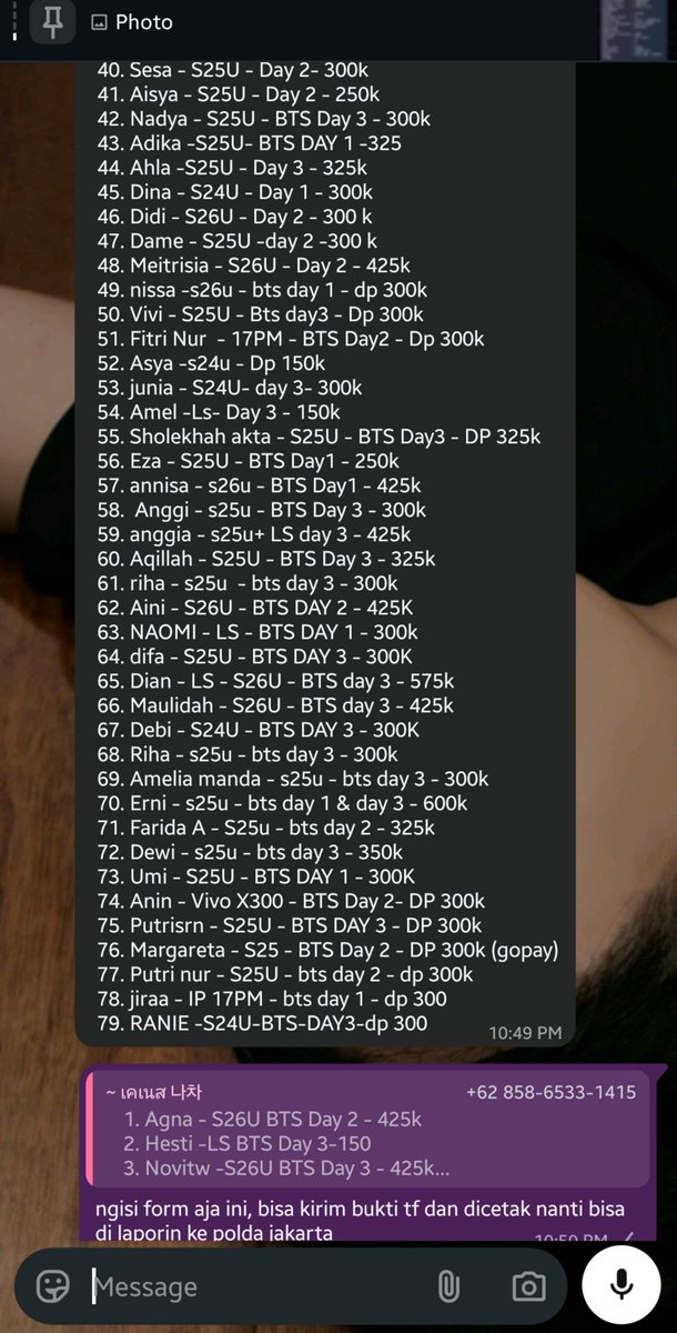 toyouth99's tweet photo. sumpaaah baru pulang kerja langsung lemes aku liat nominal dan list soal persewaan si desi rahma ini. sedangkan dia cuman punya unit kemarin berapa ya gada 5 lebih 🥹 dan rent ls juga nipu. yaallah biadab banget https://t.co/aYC6YCZ0KW