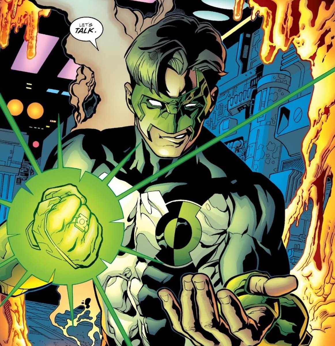 Manigold67's tweet photo. Admita: Kyle Rayner é o mais próximo que a DC já teve de um Peter Parker/Homem Aranha. https://t.co/gjIyPcJDJd