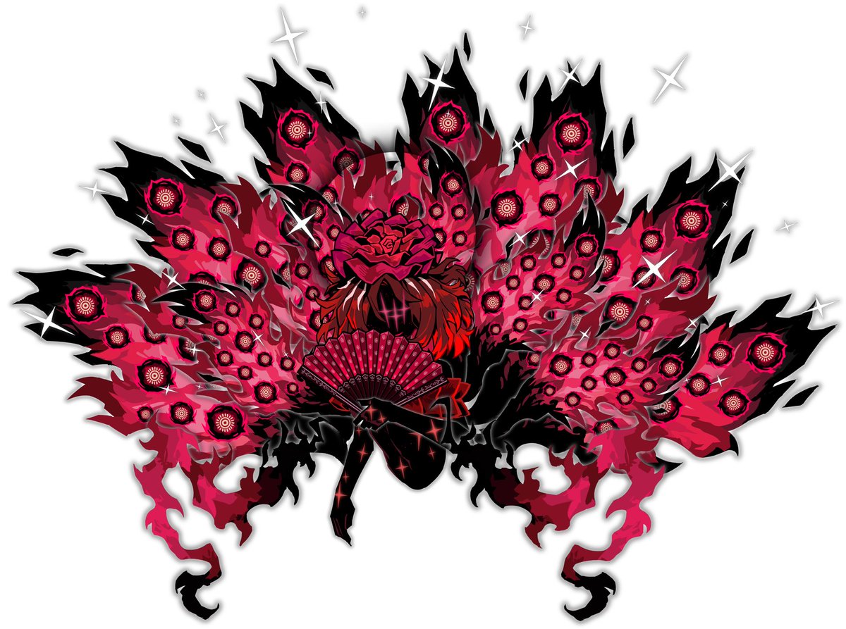 SenAragzathoth's tweet photo. yall ever realize jeanne has her belly out in the distorted background sprite https://t.co/Onp14qL7jl
