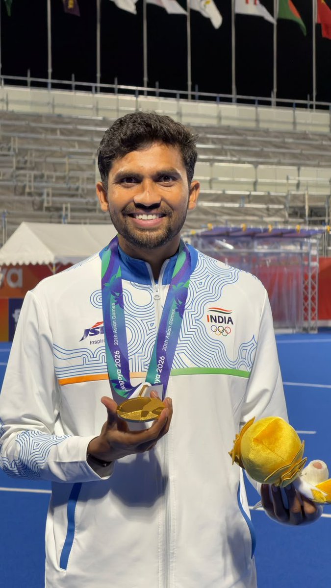 JokhanPal's tweet photo. Congratulations on winning gold at the Asian Games This is just the beginning of an incredible journey. Your grit and focus inspire me every single day. Keep chasing greatness, champion 
My brother 🥇 https://t.co/MvDARzwDsI