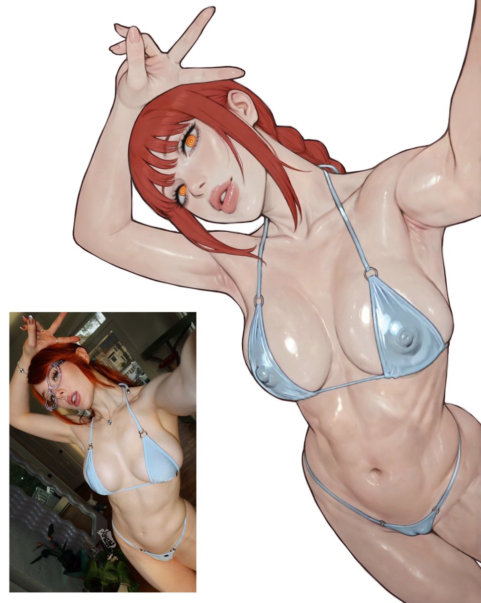 Sadelee_Art's tweet photo. Makima

Model: @JennaLynnMeowri https://t.co/GZ3LIWaP58