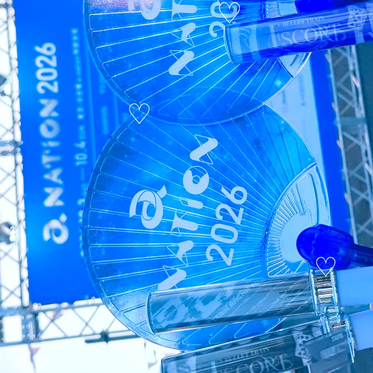 bt___11's tweet photo. 261003 a-nation #anation2026 
最高でした🥹セトリも楽しく、夜の野外で観る超特急のライブはまた格別でした。💙シューくん、タカシくんが各々にエーネへ熱い思いがあり、その分こちらも熱量が籠りましたし、シューくんとタカシくんが、せぶいれが大好きだと再認識した日でもありました。ありがとう😌 https://t.co/4Jflpn29B4