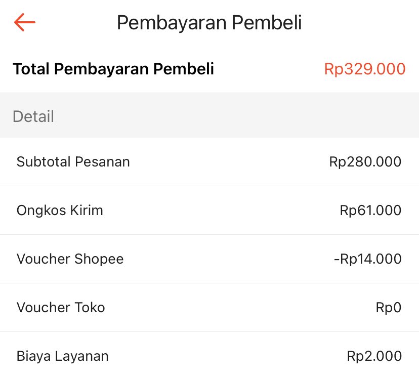 riomoles's tweet photo. gue yg nangis ajg bayar ongkir 61k https://t.co/QrvrU2FmAt