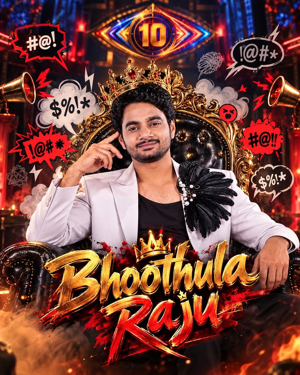 _Arisa_18's tweet photo. Today’s episode confirms that he used bad words in the house. 👏🏻 

Everyone thought thrigun and aman used bad words , but this is out of syllabus 🙏🏻 
#BiggBossTelugu10 https://t.co/iZeHU3d4ce