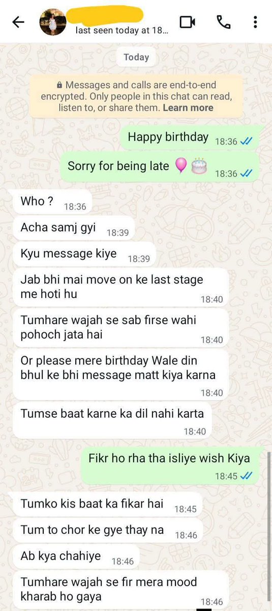 Jeredwilliam's tweet photo. EX ko kabhi Bday Wish mat karna guys 😪 https://t.co/Gxlw8un2cV