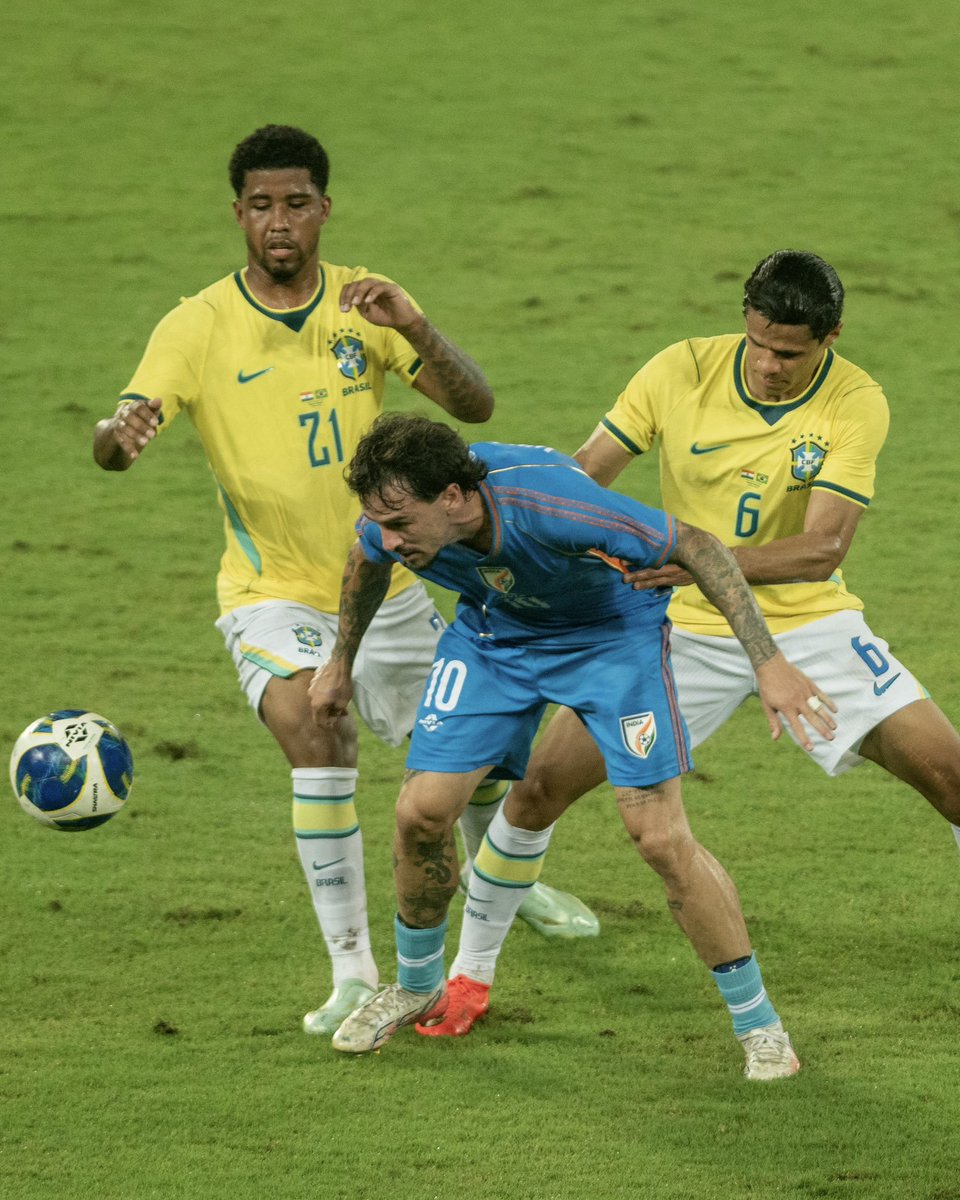 WhistlePoduCsk7's tweet photo. The Indian football team is a disgrace to this nation. They lost to a random country like Brazil and yet they "BEG" for support. 😭😭

I urge all cricket fans to consider boycotting this team. Even cricketers like MS Dhoni play better football than frauds like Ryan Williams https://t.co/uJfjRulGBV