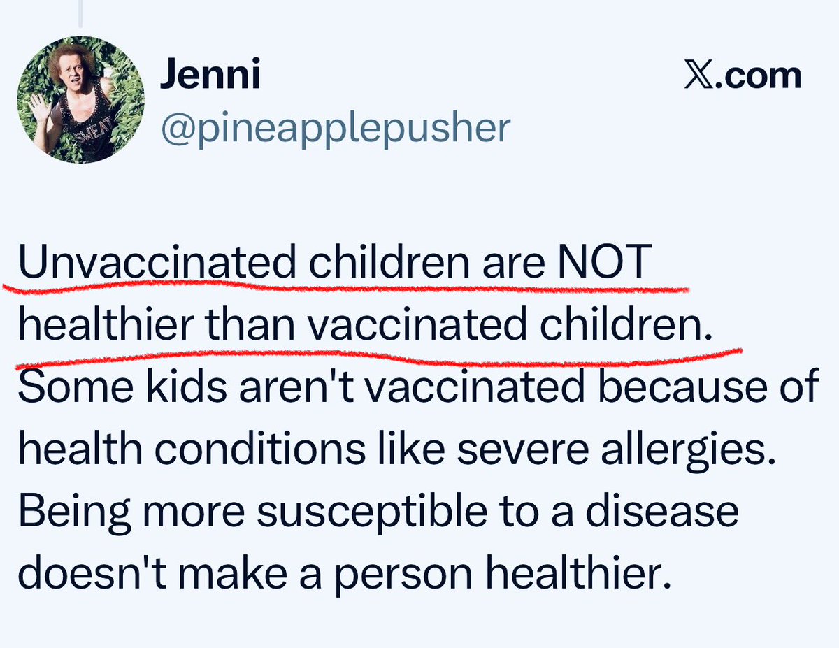 stopvaccinating's tweet photo. 🤣🤣🤣🤣🤣🤣🤣🤣🤣🤣🤣🤣🤣🤣🤣🤣🤣🤣🤣🤣🤣🤣🤣🙄

Multiple studies show unvaccinated children are healthier because vaccines never destroyed their immune function. https://t.co/asTIUGw0sz