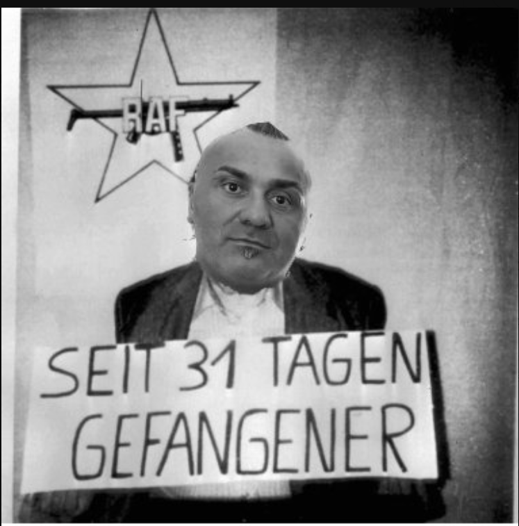 NathiUlmen's tweet photo. #FreeSeloAbi #Manuellsen #HellsAngels #KanackenRocker
Diese faschistische #BRD hat unter fadenscheinigen Gründen den Friedensbringer #Selo #Abi inhaftiert und foltert ihn mit der Musik von Manuellsen!!
#FreeSeloAbi https://t.co/WOoUM5MDRH