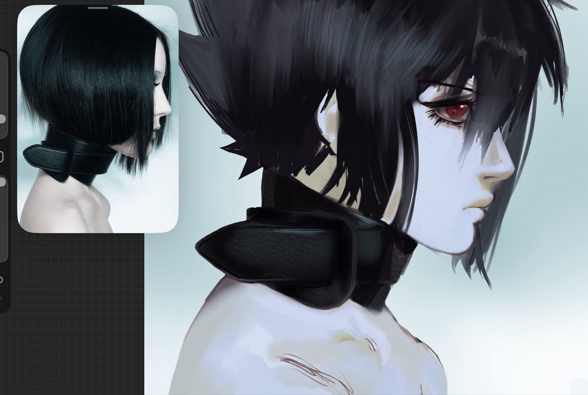 Wantacheesecake's tweet photo. #sasuke wip https://t.co/exfmie5VJ3